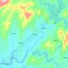 三河口镇地形图、海拔、地势