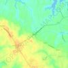 Topping地形图、海拔、地势
