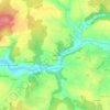 Peument地形图、海拔、地势
