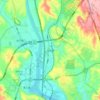 石马镇地形图、海拔、地势