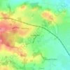 Hawkwell地形图、海拔、地势