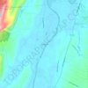 Springtown地形图、海拔、地势