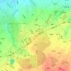 草漯地形图、海拔、地势