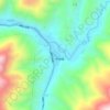 中咱地形图、海拔、地势
