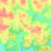 Whitehorse地形图、海拔、地势