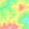 阴山地形图、海拔、地势