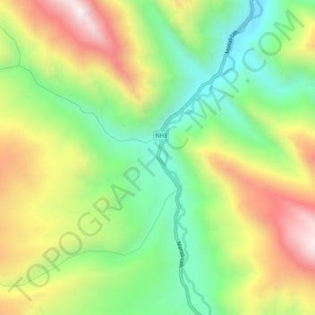 Lato地形图、海拔、地势