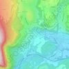 Massignieu地形图、海拔、地势
