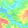 Bodieve地形图、海拔、地势