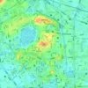 五华山地形图、海拔、地势