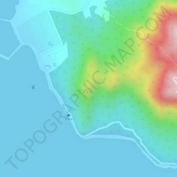 金顶地形图、海拔、地势