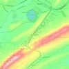 Oak Crossing地形图、海拔、地势