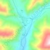 公嘎地形图、海拔、地势