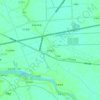 白沙湖口地形图、海拔、地势