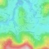 La Longuère地形图、海拔、地势
