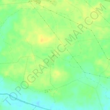 Ballinabrackey地形图、海拔、地势