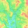 Stoke地形图、海拔、地势