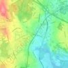 Ellis地形图、海拔、地势