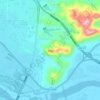 雲洞岩地形图、海拔、地势