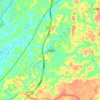 门坎镇地形图、海拔、地势