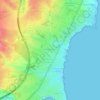 Playa Flamenca I地形图、海拔、地势