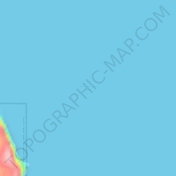 Resurrection Bay地形图、海拔、地势