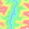 八窝龙乡地形图、海拔、地势