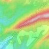 Carabassa地形图、海拔、地势