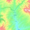炭山岭镇地形图、海拔、地势