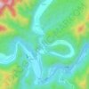 四潭沟村地形图、海拔、地势