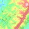 善广乡地形图、海拔、地势