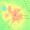 Damon Mound地形图、海拔、地势