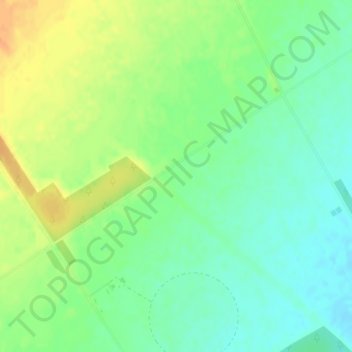 Hackthorne地形图、海拔、地势