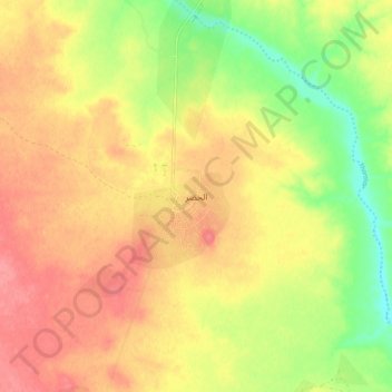 Al Hadar地形图、海拔、地势