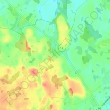 Gerdshagen地形图、海拔、地势