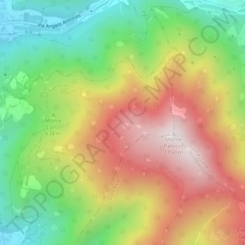 Bedole地形图、海拔、地势