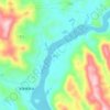 金砂地形图、海拔、地势