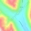 Quebrada de San Lorenzo地形图、海拔、地势