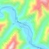 则巴村地形图、海拔、地势