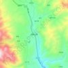 螺髻山镇地形图、海拔、地势