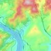 麻柳地形图、海拔、地势