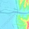 Santa Rita West地形图、海拔、地势
