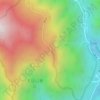 大树王景区地形图、海拔、地势