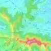 上汪家峪地形图、海拔、地势