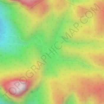 Seethagangula地形图、海拔、地势