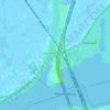 Willemsdorp地形图、海拔、地势