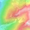 La Palange地形图、海拔、地势
