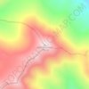 Slide Mountain地形图、海拔、地势