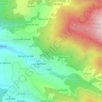 Rodin地形图、海拔、地势