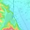 小河北地形图、海拔、地势